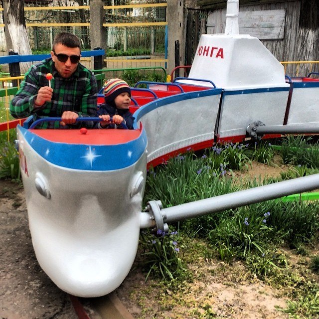 Смотрите фотогалерею Василий Ломаченко со своим сыном в Белгород-Днестровском